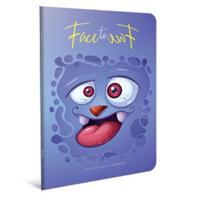 Face To Face A4 Büyük Defter 60 Yaprak Çizgili Purple