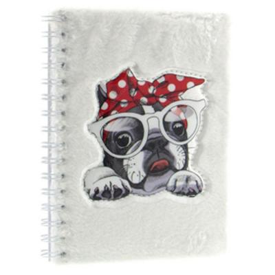 Dolphin Nb-110 Peluş Defter Beyaz