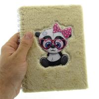 Dolphin Nb-110 Peluş Defter Sarı