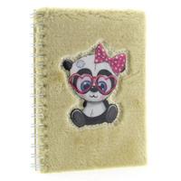 Dolphin Nb-110 Peluş Defter Sarı