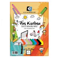 Alex Schoeller Fon Kartonu 120Gr A4 21X30 10'Lu Paket