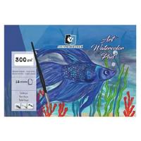 Alex Scholler Alx0625 Art Sulu Boya Defteri 300Gr A4 12 Yaprak