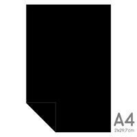 Lüks Fon Kartonu A4 21X30 160Gr Siyah