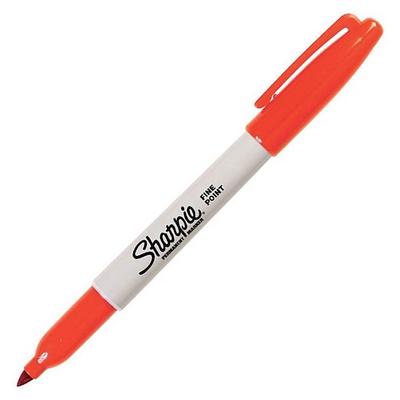 Sharpie Permanent Kalem Fine Point Yuvarlak Uç Turuncu