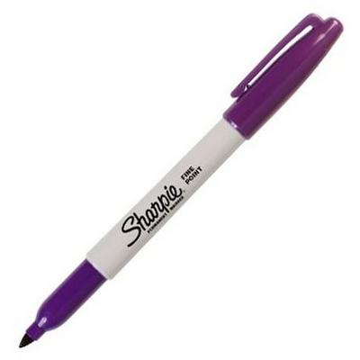 Sharpie Permanent Kalem Fine Point Yuvarlak Uç Mor