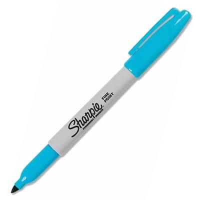 Sharpie Permanent Kalem Fine Point Yuvarlak Uç Turkuaz