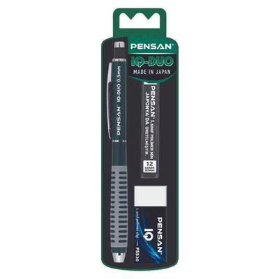 Pensan Iq-Duo Versatil Kalem Uç Silgi Set 0,5Mm Yeşil