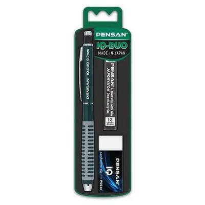 Pensan Iq-Duo Versatil Kalem Uç Silgi Set 0,7Mm Yeşil