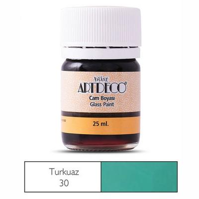 Artdeco Cam Boyası 25Ml 30A-30 Turkuaz