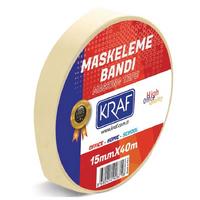 Kraf Maskeleme Bandı Kağıt Bant 15Mmx40m