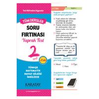 Karatay Soru Fırtınası Yaprak Test Tüm Dersler 2.Sınıf