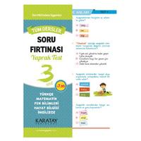 Karatay Soru Fırtınası Yaprak Test Tüm Dersler 3.Sınıf