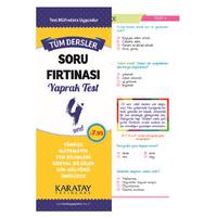 Karatay Soru Fırtınası Yaprak Test Tüm Dersler 4.Sınıf