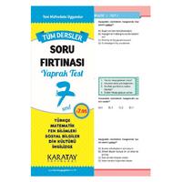 Karatay Soru Fırtınası Yaprak Test Tüm Dersler 7.Sınıf