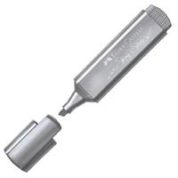 Faber-Castell Fosforlu Kalem Textliner 46 Metalik Shiny Silver