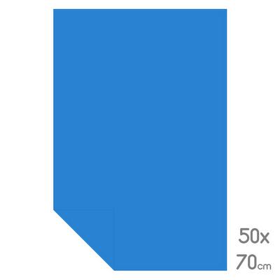 Lüks Fon Kartonu Tam Boy 50X70 160Gr Mavi