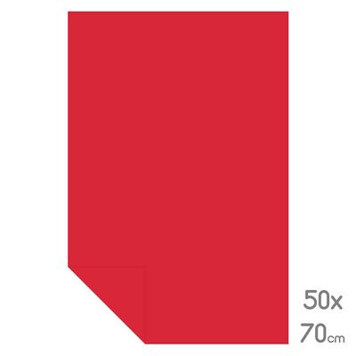 Lüks Fon Kartonu Tam Boy 50X70 160Gr Kırmızı