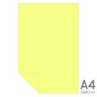 Lüks Fon Kartonu A4 21X30 160Gr Açık Sarı