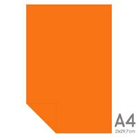 Lüks Fon Kartonu A4 21X30 160Gr Turuncu