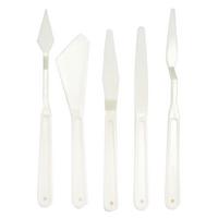 Plastik Spatül Spatula 5'Li Set