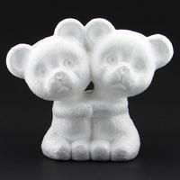 Strafor Köpük Ayı 2'Li 18Cm