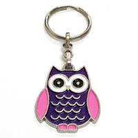 K-Gift Anahtarlık Gümüş Renkte Baykuş