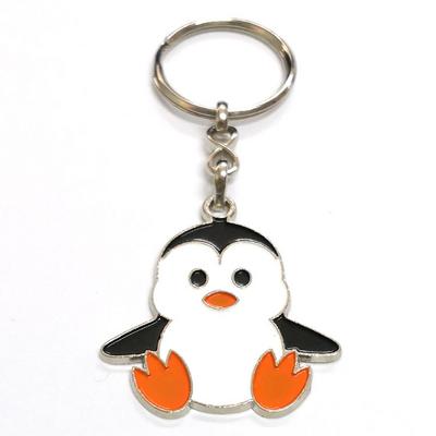 K-Gift Anahtarlık Gümüş Renkte Penguen