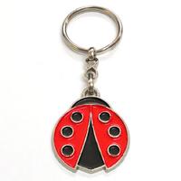 K-Gift Anahtarlık Gümüş Renkte Uğur Böceği