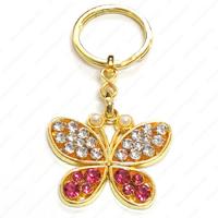 K-Gift Anahtarlık Altın Renk Kelebek