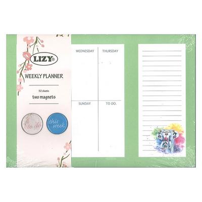Liz Tkv02 Mıknatıslı Haftalık Planlayıcı Fil