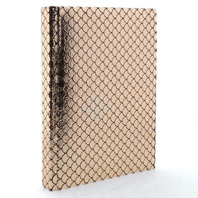 Liz Bls180lux Balık Sırtı Defter 14X20cm 168 Yaprak Kareli Bakır