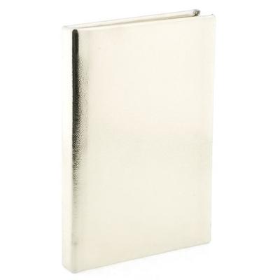 Liz Mayn180 Mat Ayna Kapaklı Defter 14X20 Çizgili Açık Altın