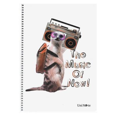 Uni Note Dream Pp. Sp. Defter A4 72 Yaprak Çizgili The Music Of Now