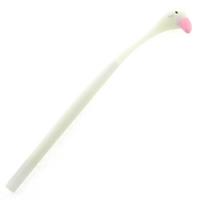 Vagon Life Z19017 İğne Uçlu Jel Kalem Silikon Başlıklı Flamingo Beyaz