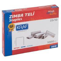 Kraf Arşiv Tipi Kollu Makine İçin Zımba Teli 23/10 Beyaz