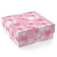 Gıpta Bx1004 Hediye Kutusu 9X9x3cm Hearts Pink