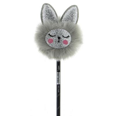 Dolphin Wpf-7249 Ponpon Kurşun Kalem Gri