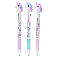 Mikro Mk-202 Tükenmez Kalem Unicorn 3 Renk Tek Kalemde