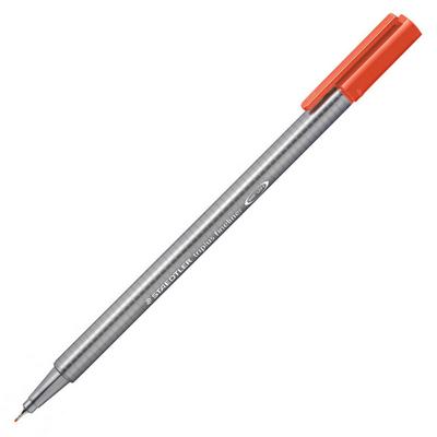 Staedtler Triplus Fineliner Keçeli Kalem 334-24 Scarlet Kırmızı