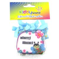 Kiddy World Keçe Motivasyon Rozeti 6'Lı Nöbetçi Öğrenci Mavi