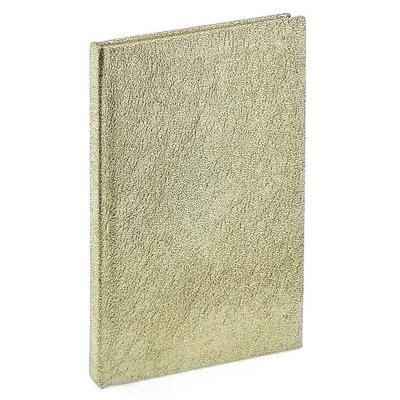 Liz İkv123 Metalik Kapaklı Defter 10X14cm Kareli Altın