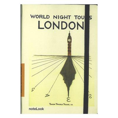 Scrikss Notelook A6 15X11cm Not Defteri London Çizgili