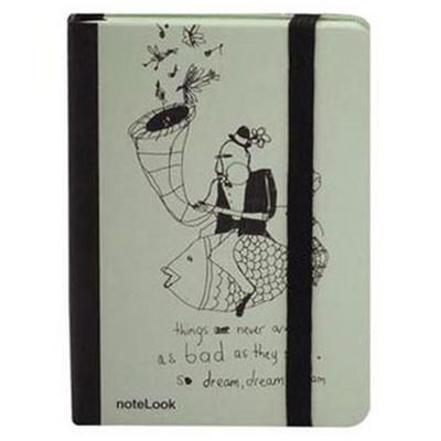 Scrikss Notelook A7 11X8cm Not Defteri Flying Fish Çizgili