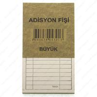 Ulaş Adisyon Fişi Büyük Boy