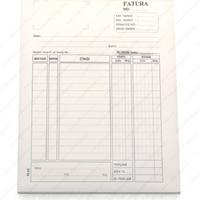Ulaş Fatura Defteri 2/50 Otocopili 2 Nüsha (1 Asıl 1 Kopya)