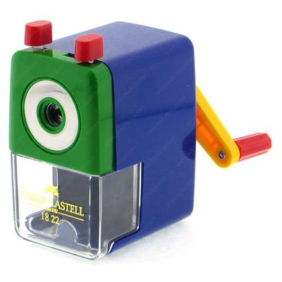 Faber-Castell 1822 Kollu Kalemtraş Mavi