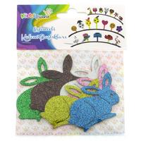 Kiddy World Şekilli Yapışkanlı Eva Simli Tavşan