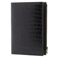 Liz Rufrd Rugan Kapaklı Fermuar Bölmeli Defter 15X22 Çizgili Siyah