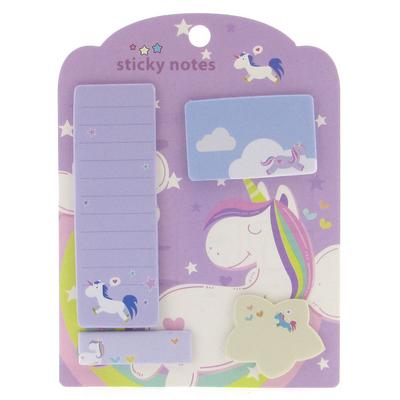 Unicorn N1020 Yapışkanlı Not Kağıdı Mor