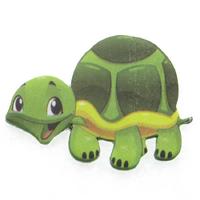 Lilamor Yapışık Mn-310 Sevimli Yapışkanlı İşaretleme Kağıdı Kaplumbağa